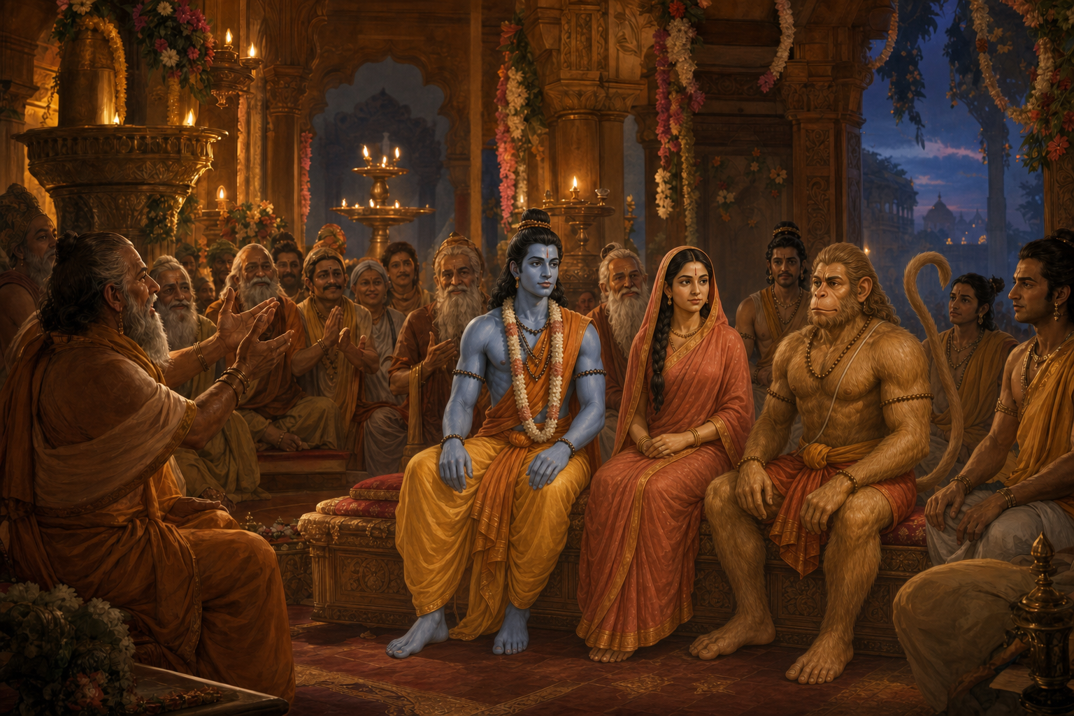 Ayodhya praises Rama while Sita knows the story is not finished