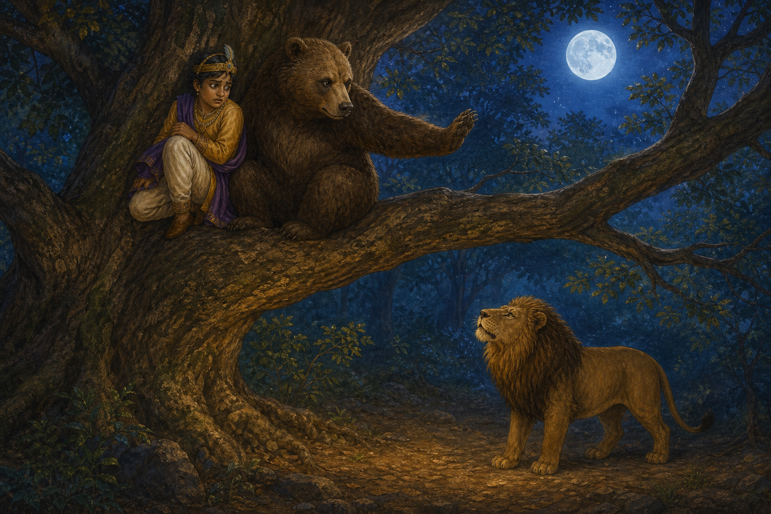 Anupavati: The Guardian of Careful Judgment — illustration