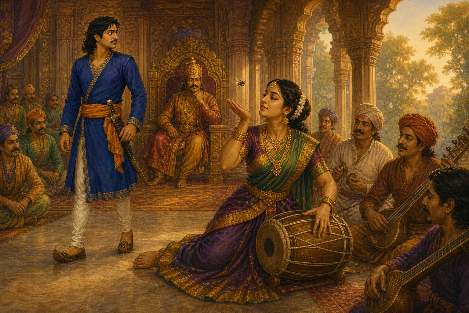 Anurodhavati: The Guardian of Steadfast Reunion — illustration