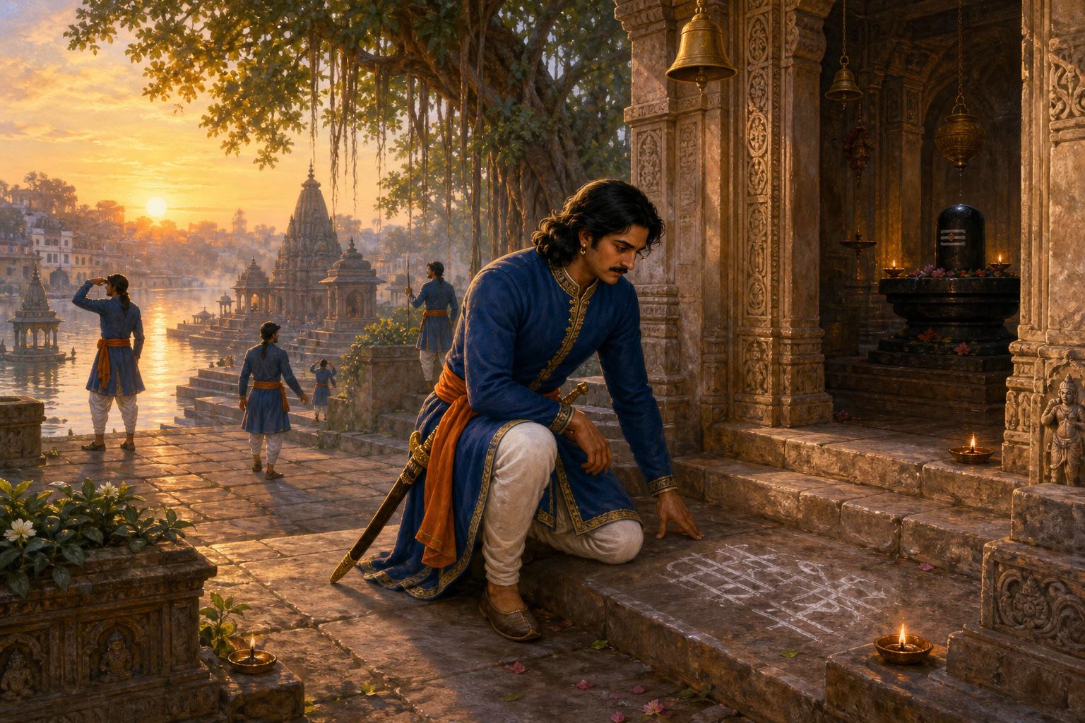 Anurodhavati: The Guardian of Steadfast Reunion — illustration