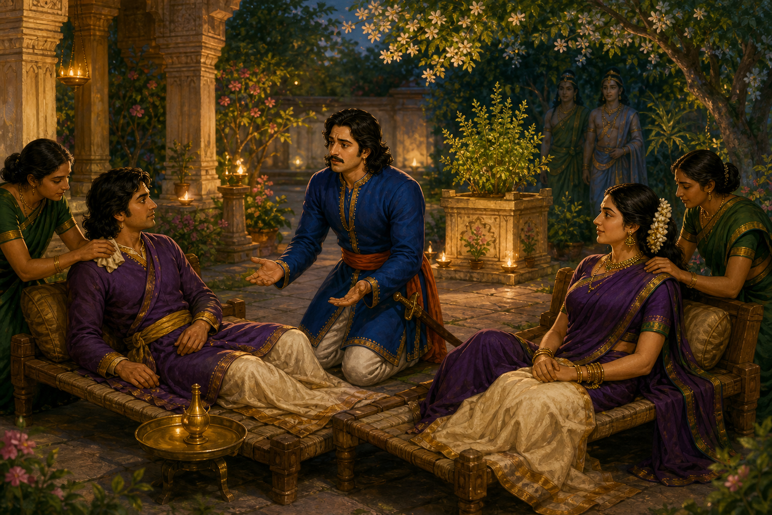 Anurodhavati: The Guardian of Steadfast Reunion — illustration