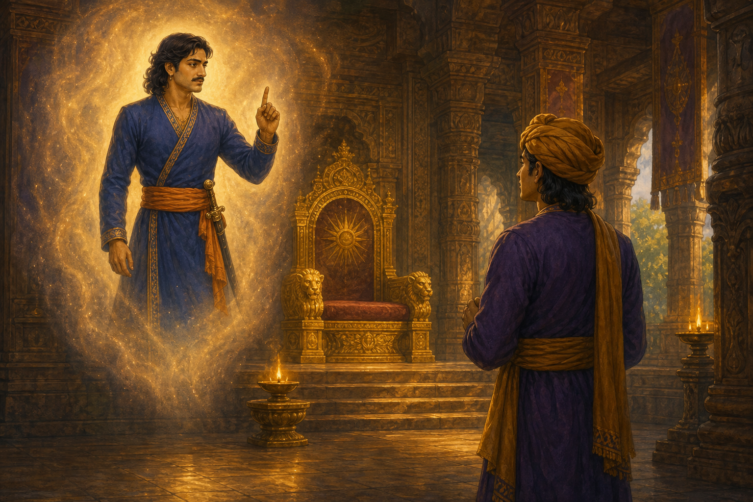 Bhanumati: The Final Guardian of the Throne — illustration