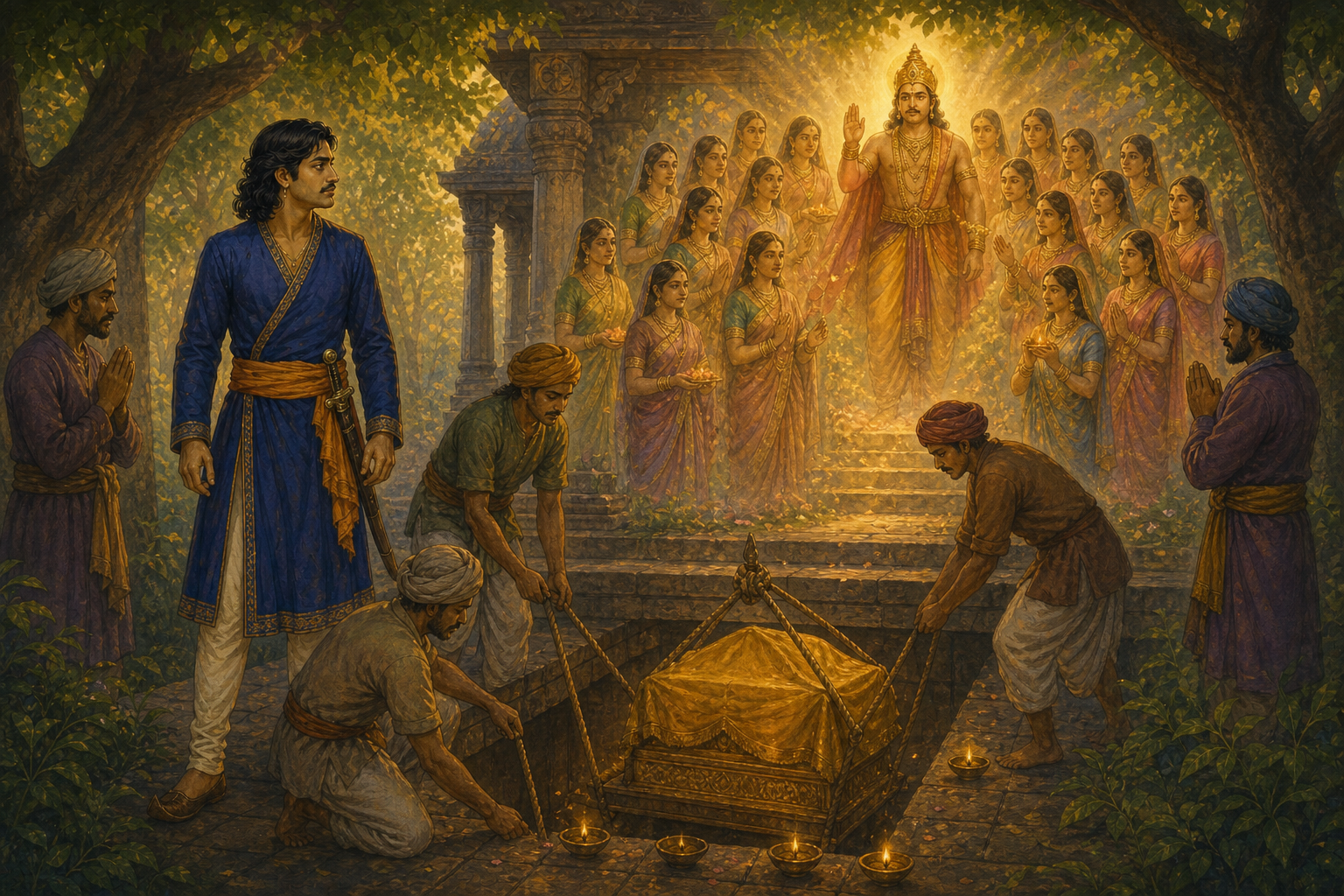 Bhanumati: The Final Guardian of the Throne — illustration