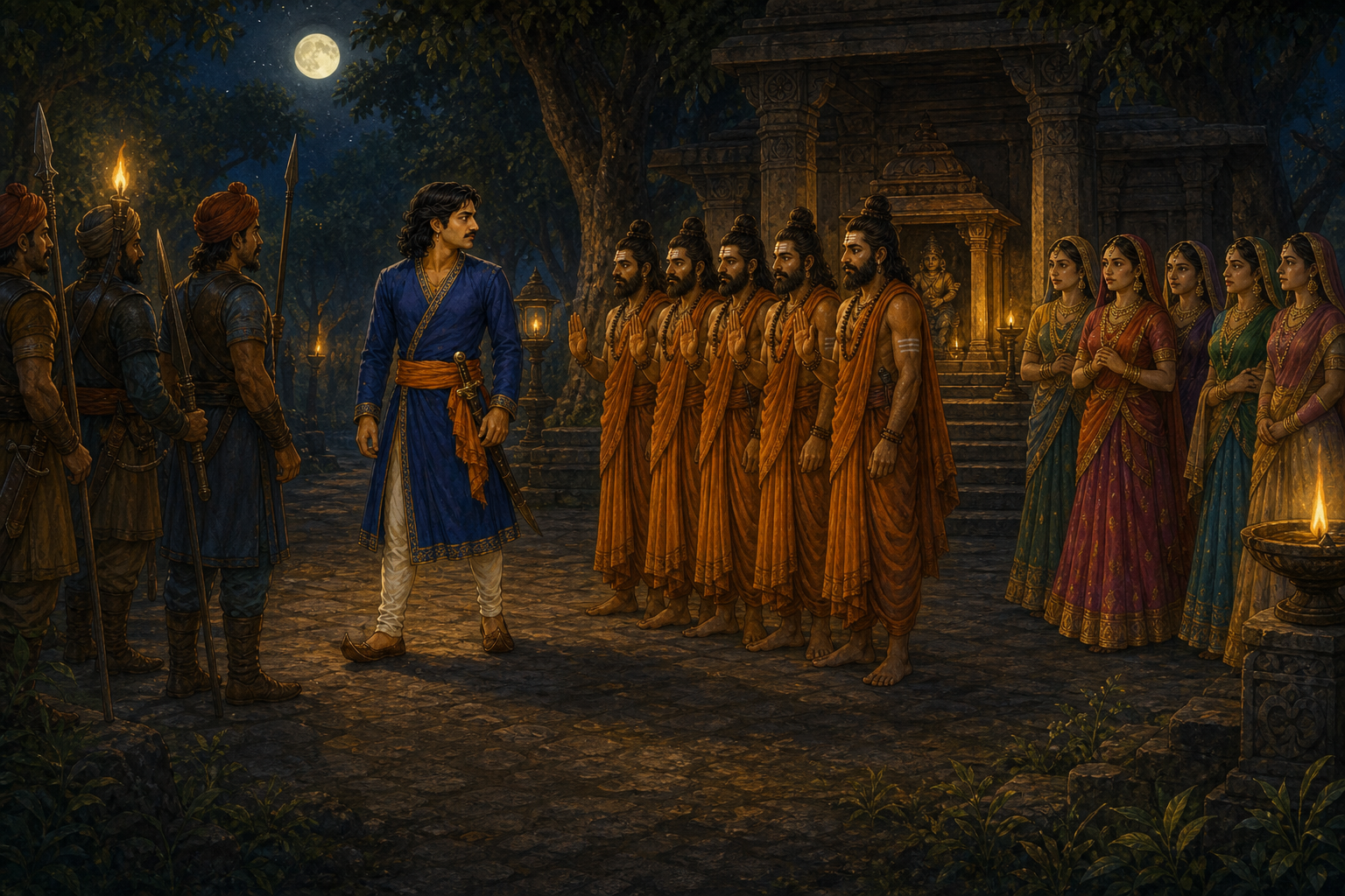 Chitrakala: The Guardian of the Night Investigation — illustration