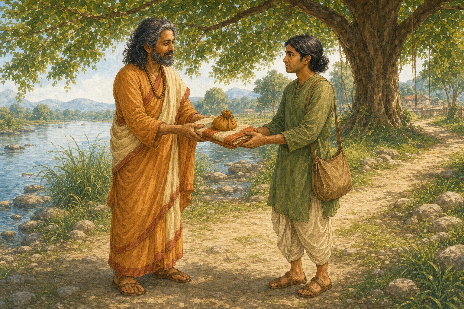 Godly and the Pretend Disciple — illustration
