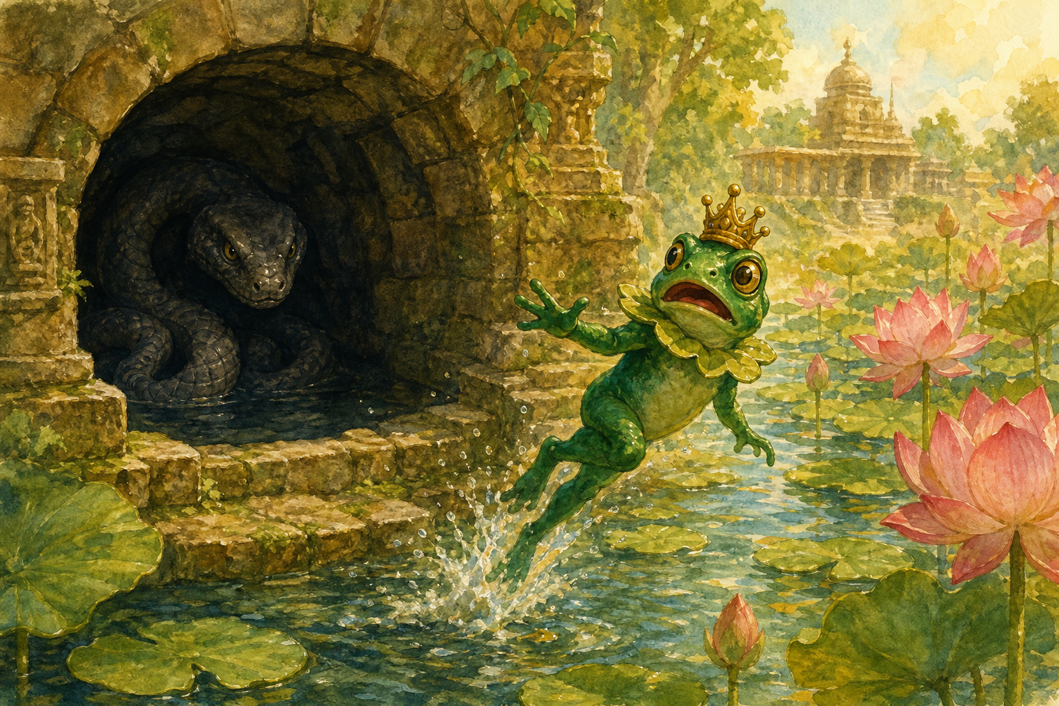 Handsome and Theodore — illustration