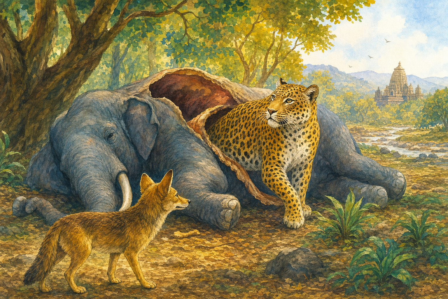 How Supersmart Won His Feast — illustration
