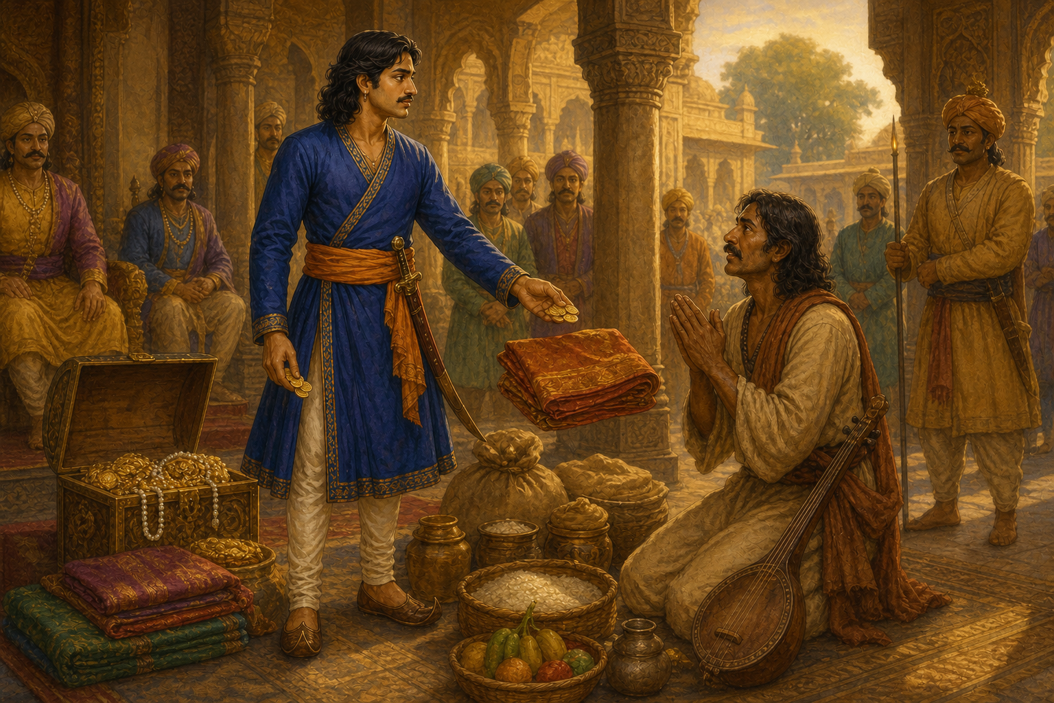Jayalakshmi: The Guardian of Open-Handed Help — illustration