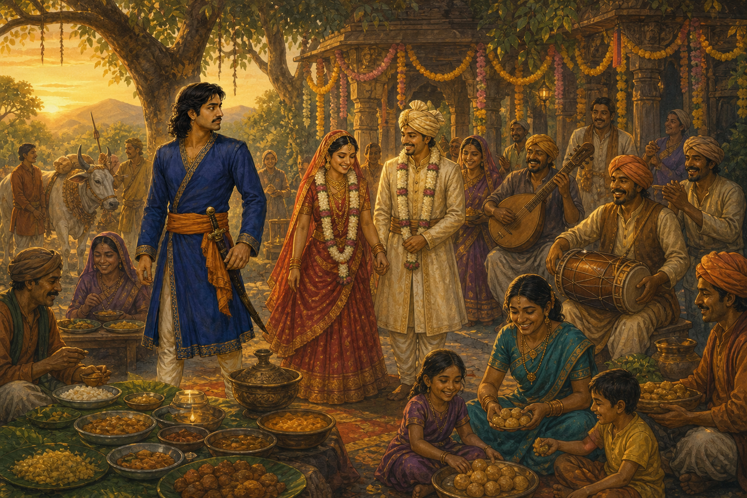 Jayalakshmi: The Guardian of Open-Handed Help — illustration
