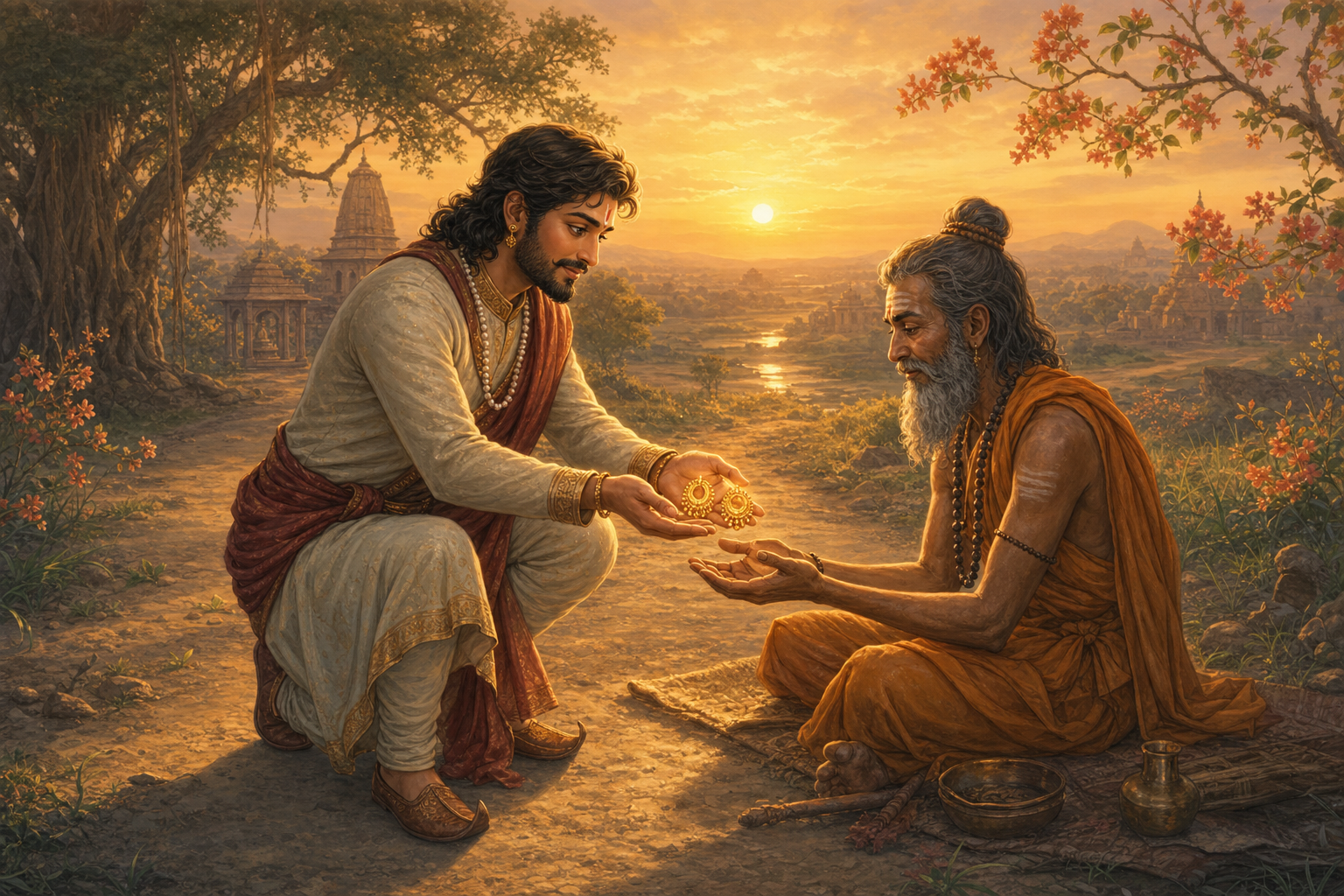 Kamakandala: The Guardian of Courageous Generosity — illustration