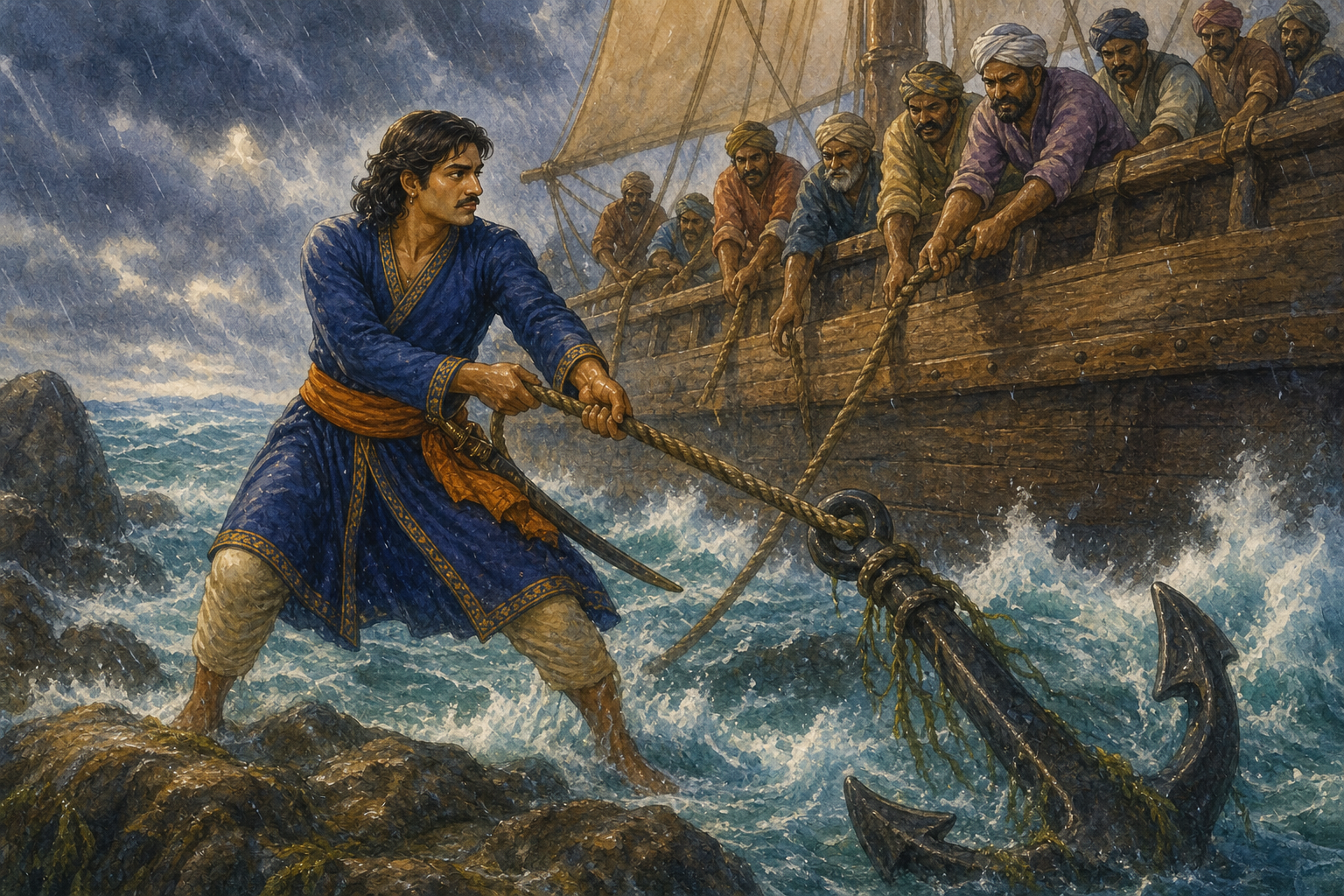 Lilavati: The Guardian of Effort and Fortune — illustration