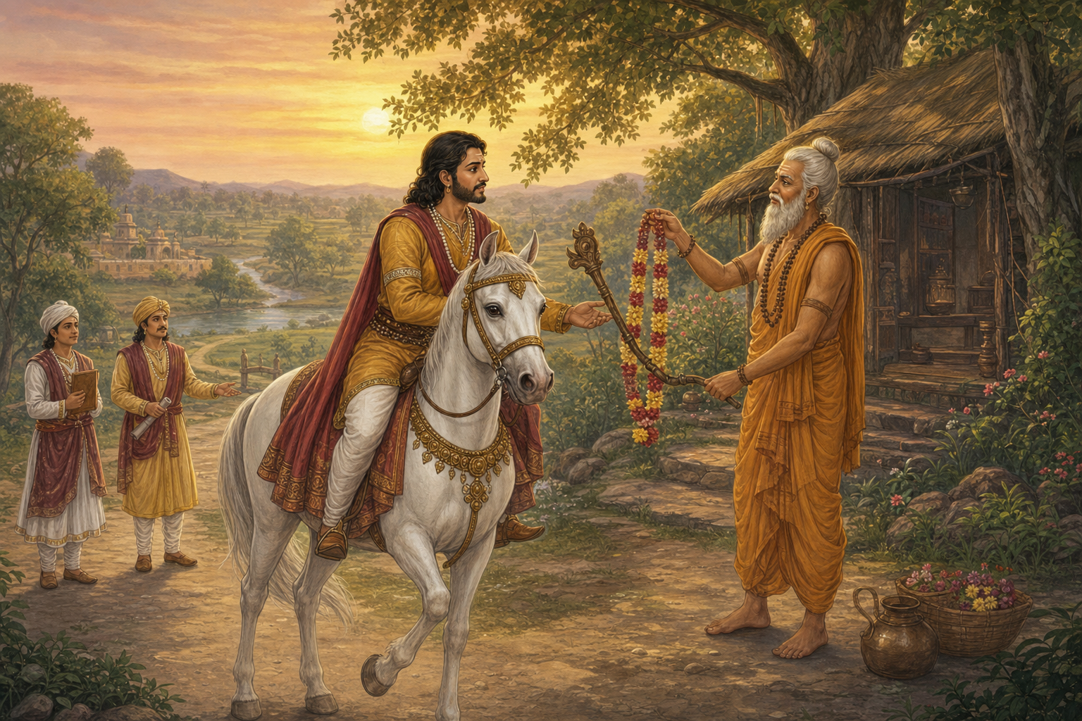 Lilavati: The Guardian of Effort and Fortune — illustration