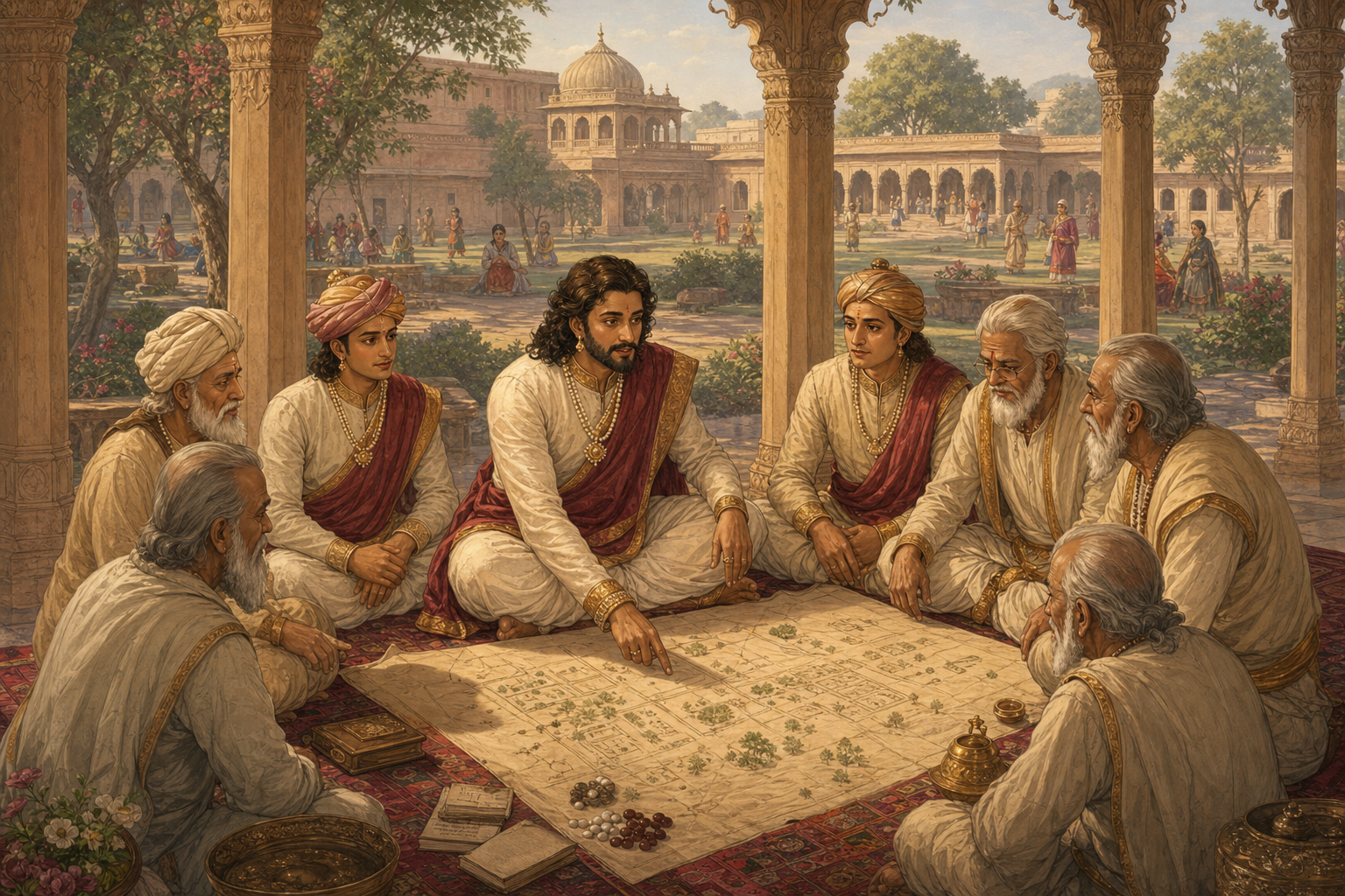 Madhumalati: The Guardian of Lasting Generosity — illustration