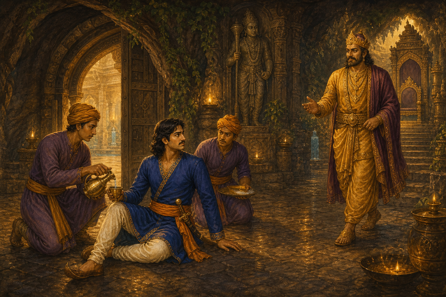 Manmohini: The Guardian of Wise Determination — illustration