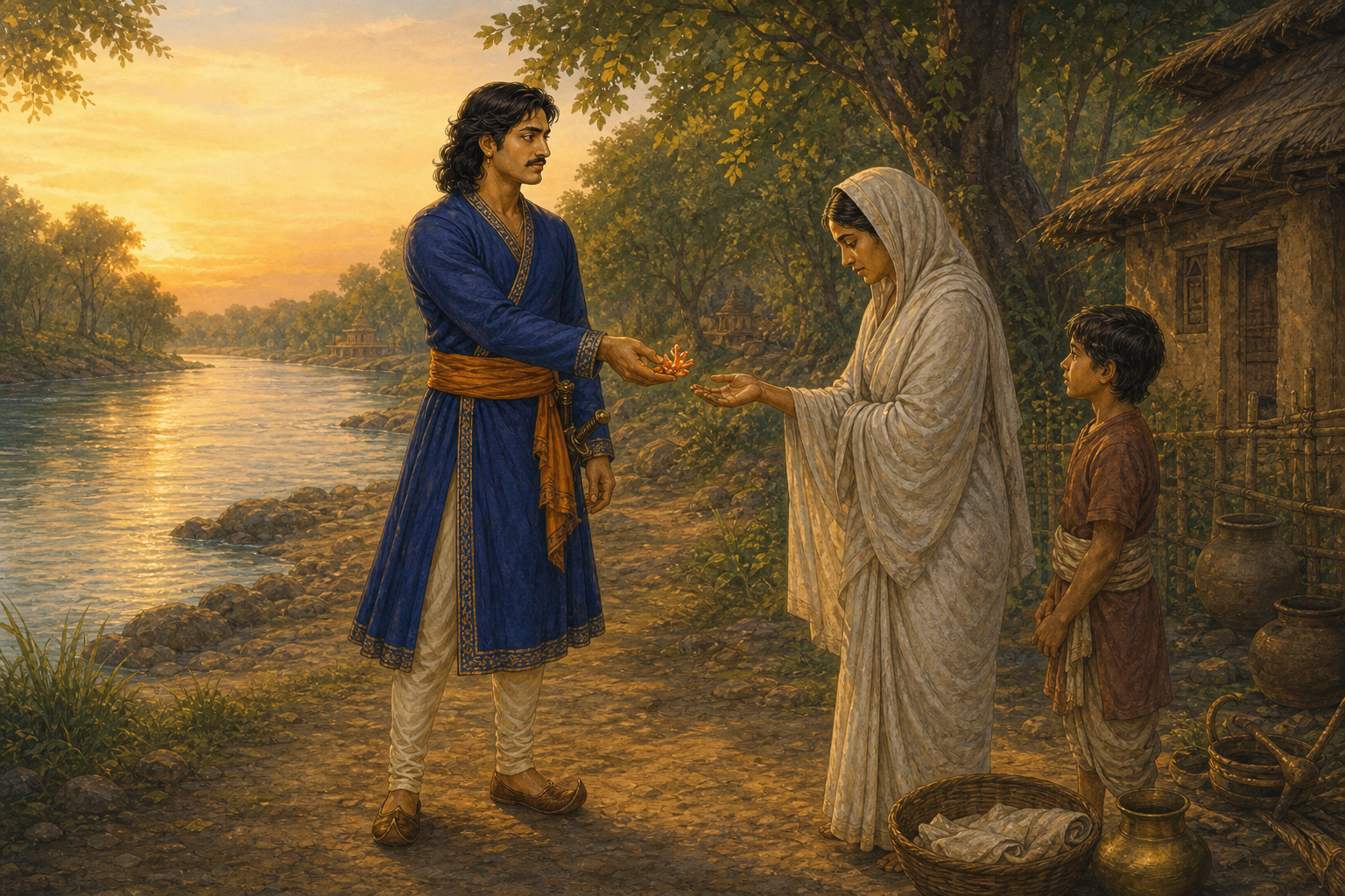 Manmohini: The Guardian of Wise Determination — illustration