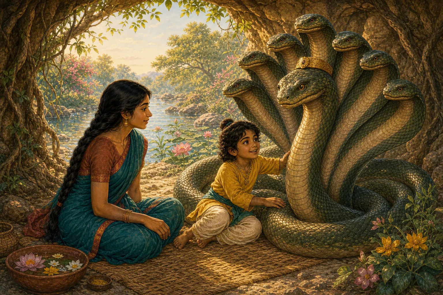 Muchie Rajah – The Fish Prince — illustration