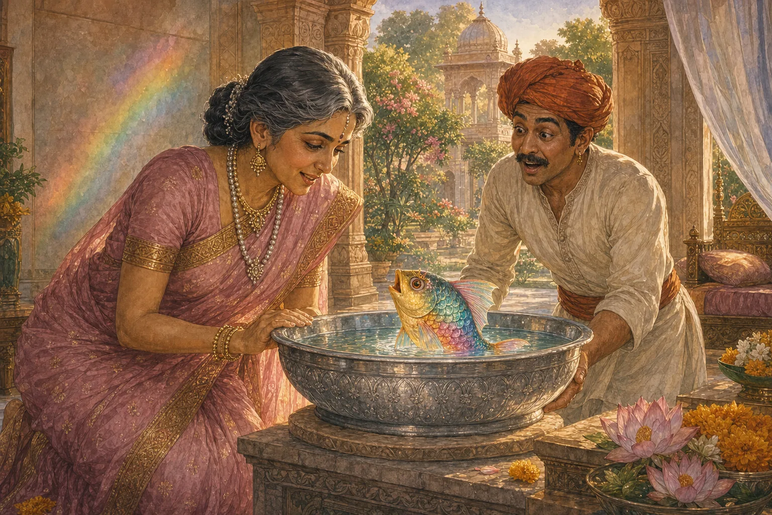 Muchie Rajah – The Fish Prince — illustration