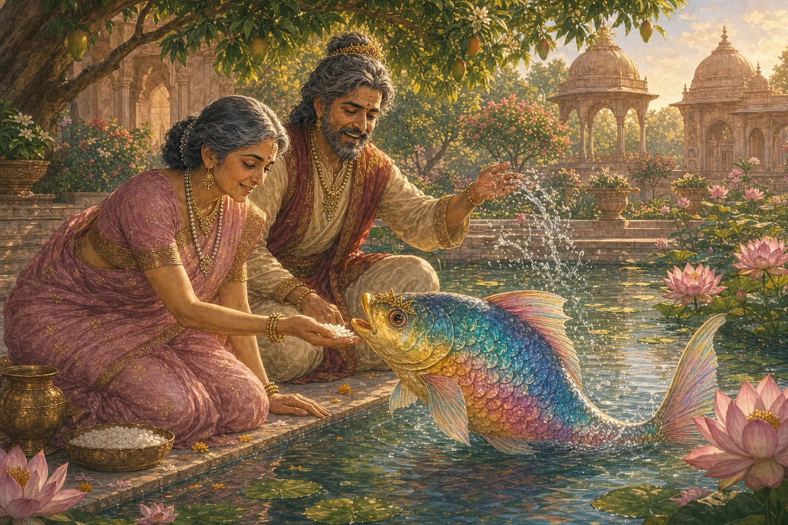 Muchie Rajah – The Fish Prince — illustration
