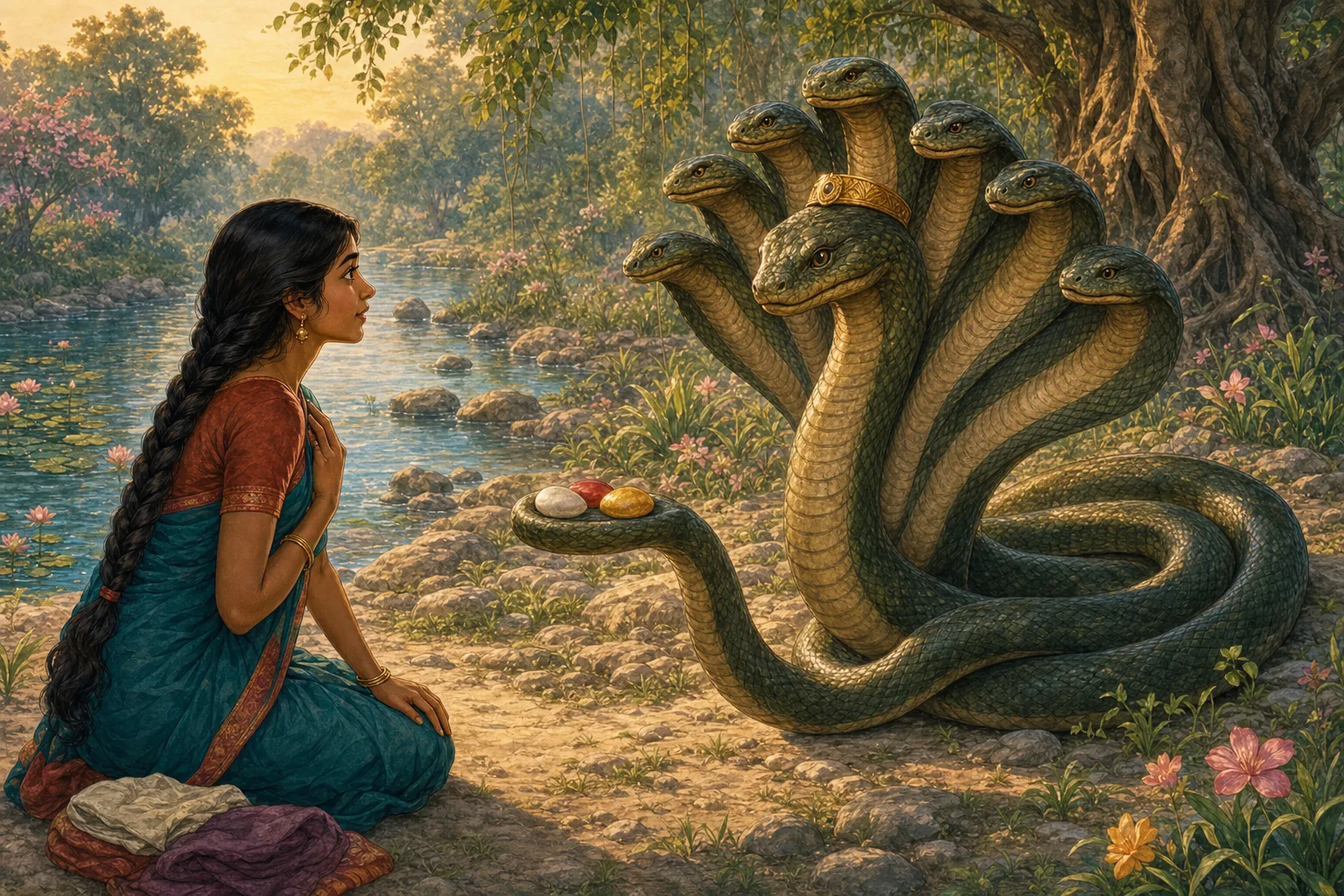 Muchie Rajah – The Fish Prince — illustration