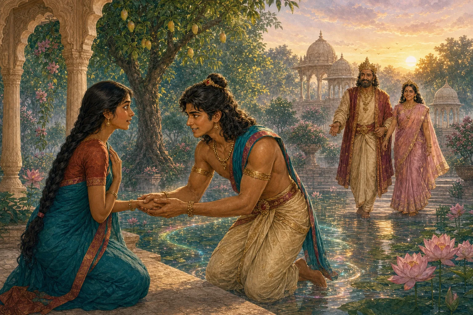 Muchie Rajah – The Fish Prince — illustration