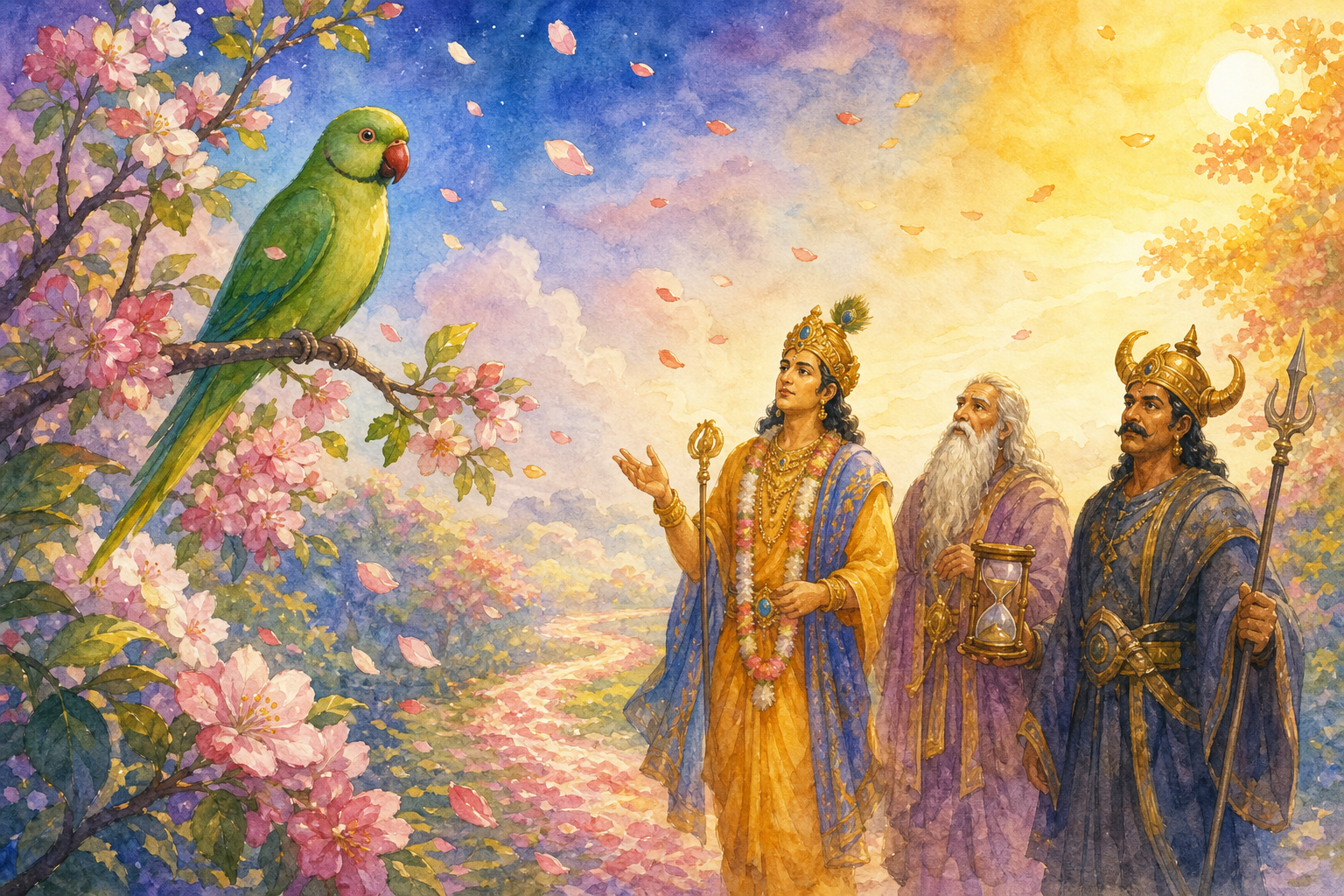 Poor Blossom — illustration