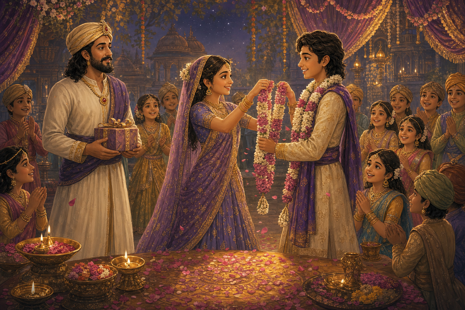 Prabhavati: The Guardian of the Impossible Promise — illustration