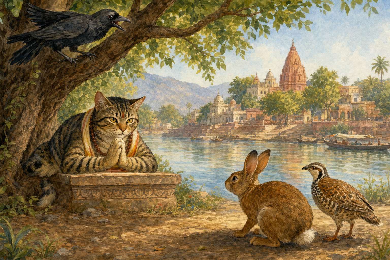 The Cat’s Judgment — illustration