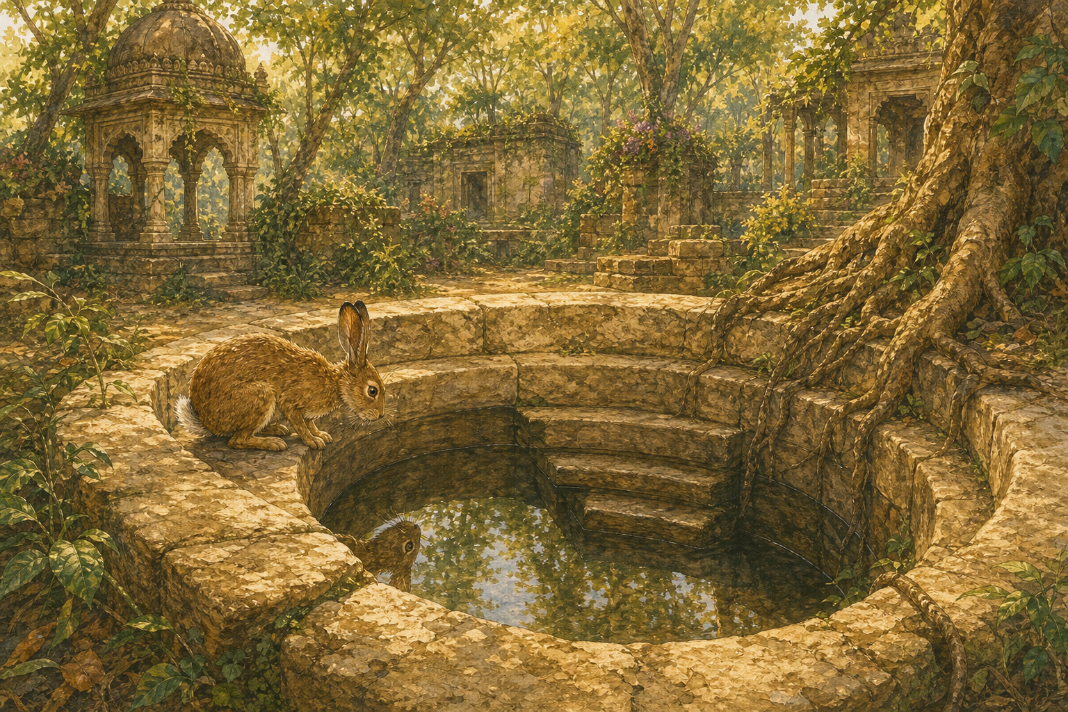 The Rabbit Who Outwitted Numskull — illustration
