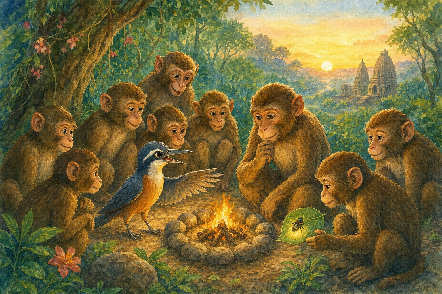 The Unteachable Monkey — illustration
