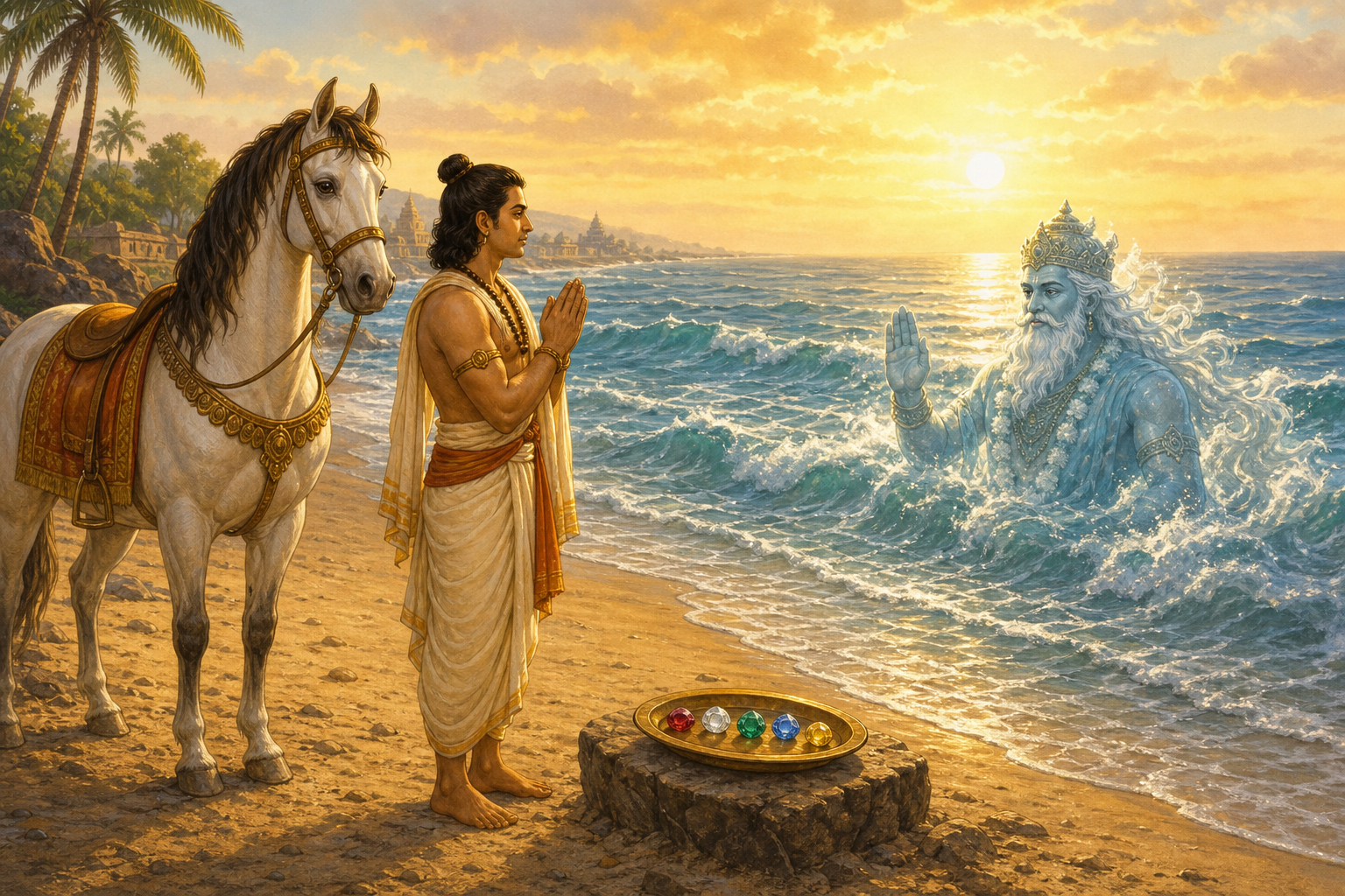 Vishvavati: The Guardian of Wind and Water — illustration