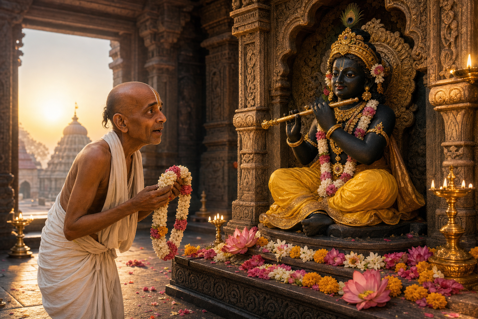 Why Does Tota Gopinath Sit? — illustration
